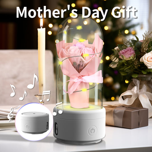 2-in-1 Bouquet LED Light and Bluetooth Speaker - Perfect for Mothers Day!